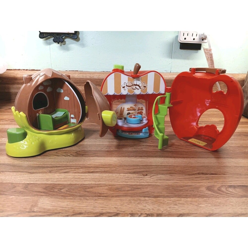 Timber Tots Mini Figurine Houses Lot